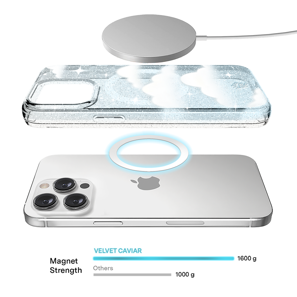 In the Clouds Stardust iPhone Case
