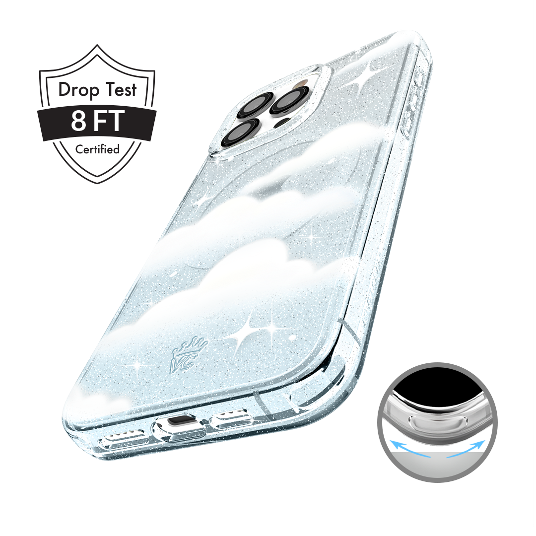 In the Clouds Stardust iPhone Case