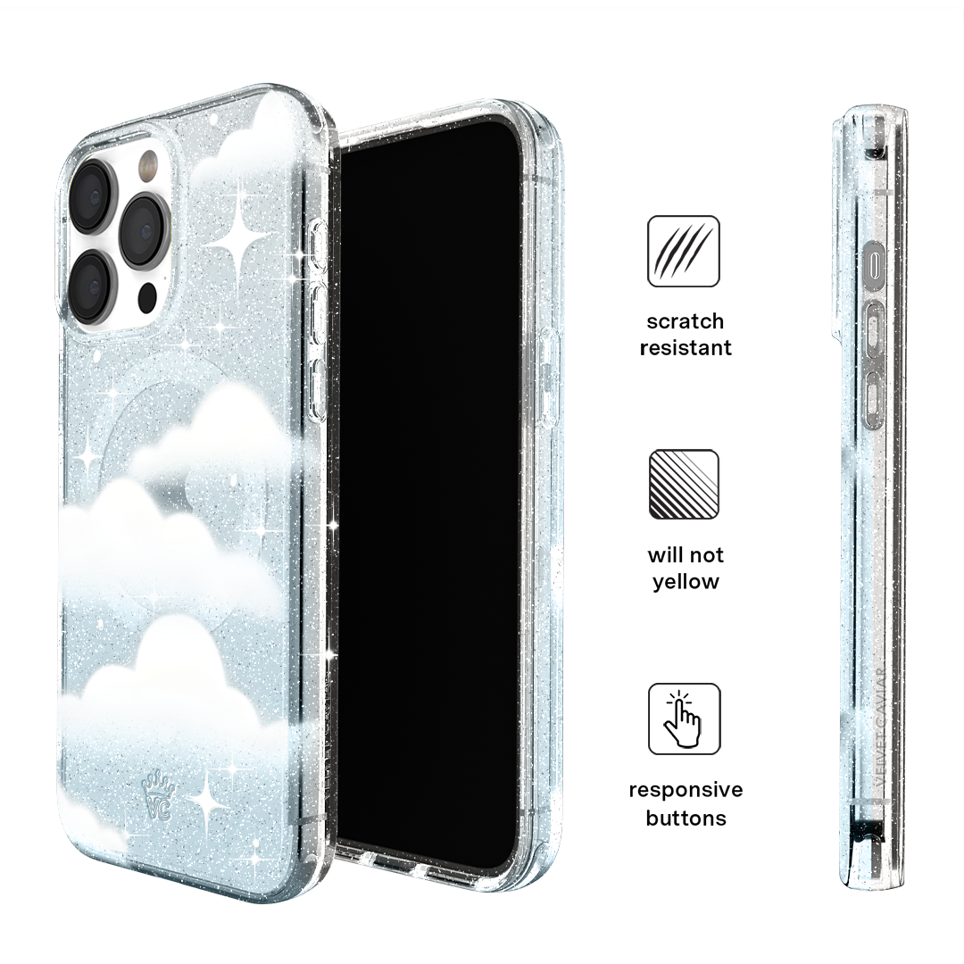 In the Clouds Stardust iPhone Case