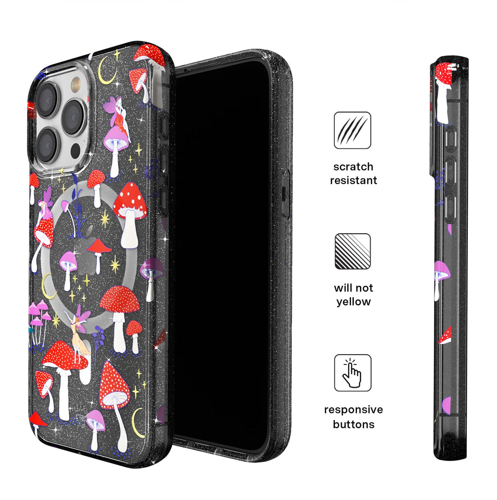 Mystic Mushrooms iPhone Case