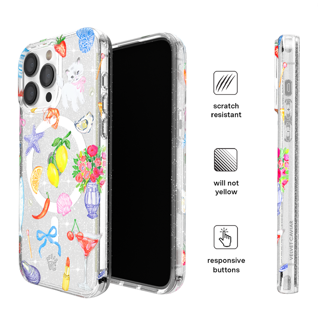 Dolce Vita Glitter iPhone Case