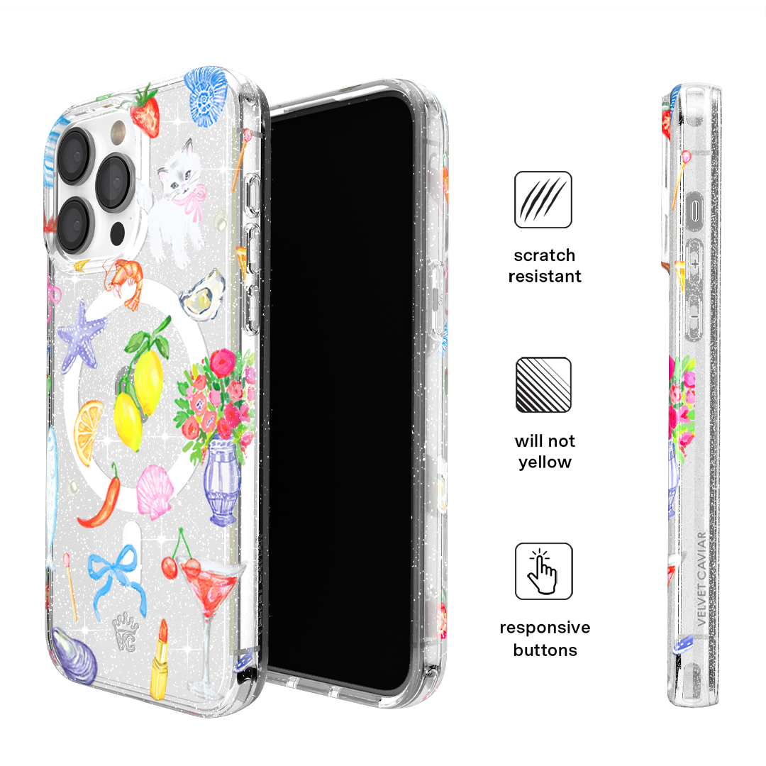 Dolce Vita Glitter iPhone Case