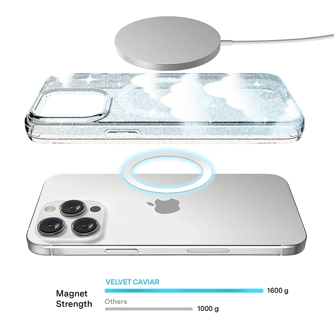 In the Clouds Stardust iPhone Case