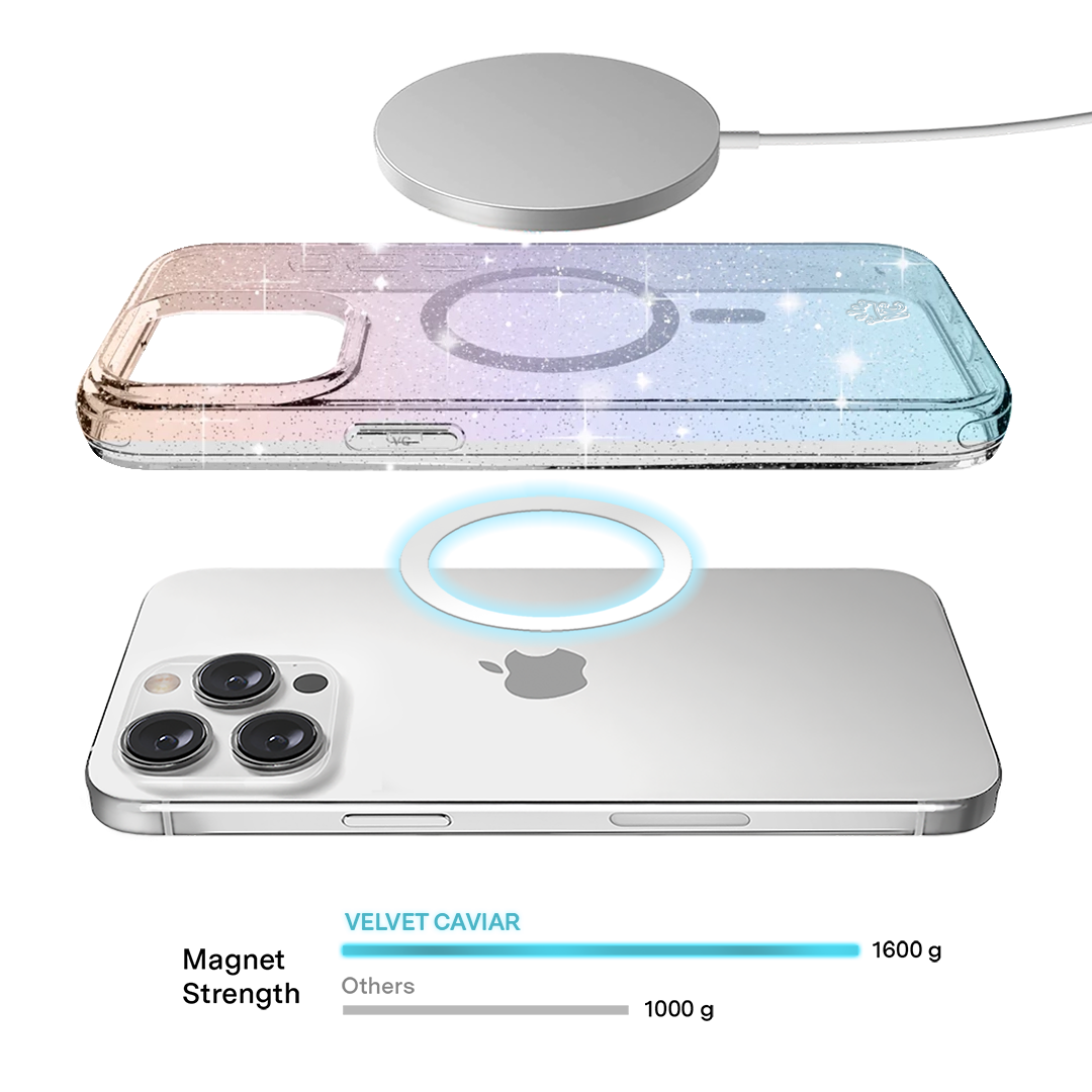 Ombre Stardust Glitter iPhone Case