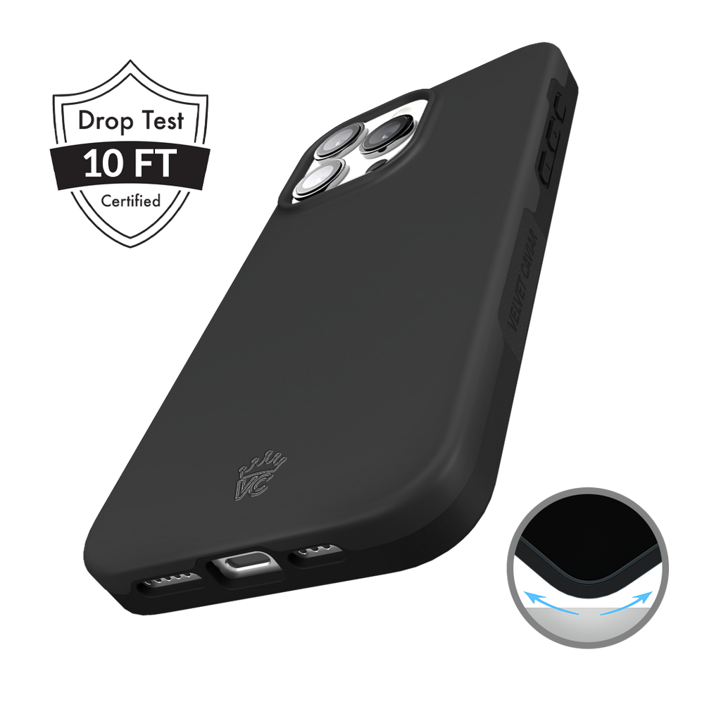 Just Black iPhone Case