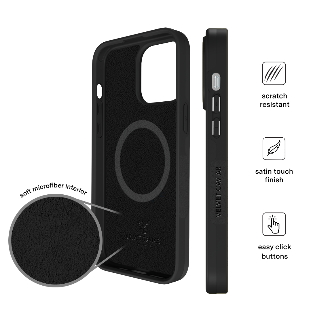 Just Black iPhone Case