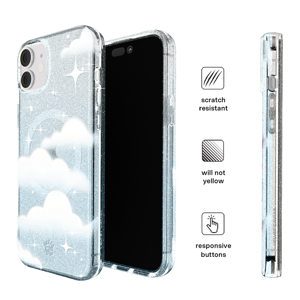 In the Clouds Stardust iPhone Case