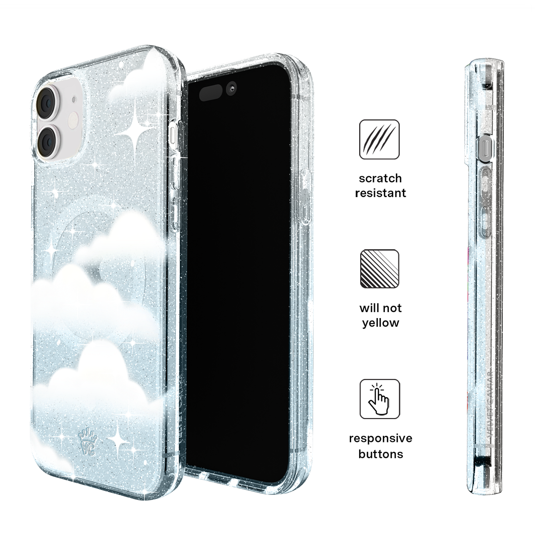 In the Clouds Stardust iPhone Case