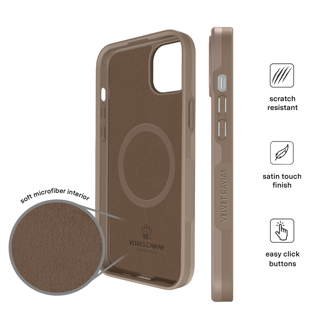 Cashmere Taupe iPhone Case