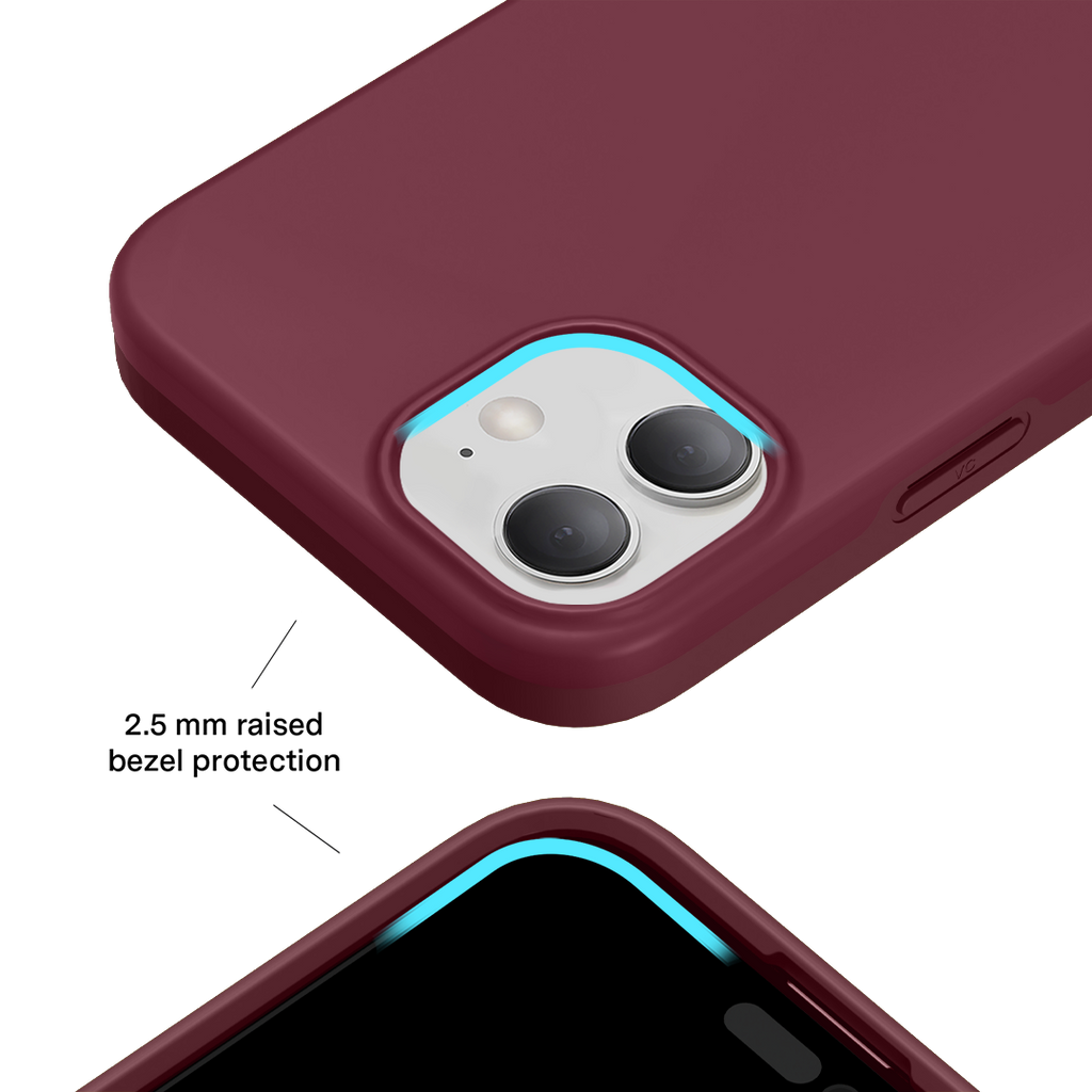 Burgundy 1990 iPhone Case