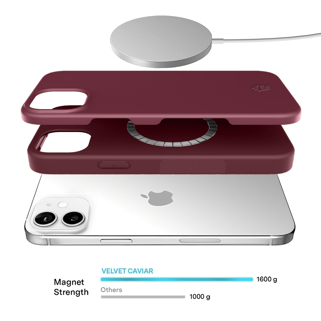 Burgundy 1990 iPhone Case