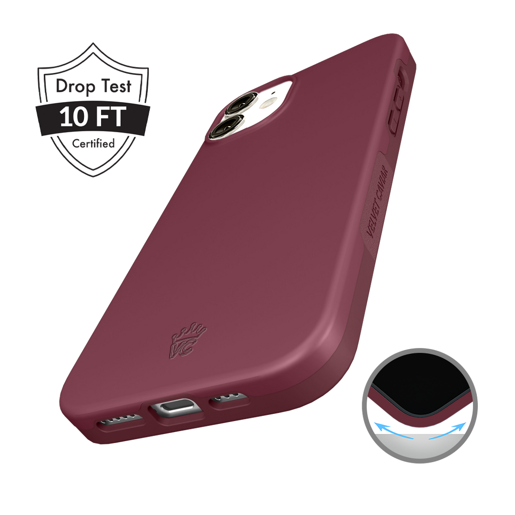 Burgundy 1990 iPhone Case