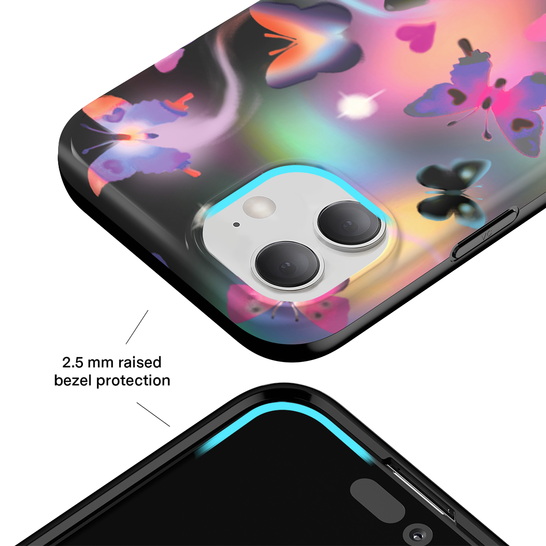 Aurora Butterfly iPhone Case