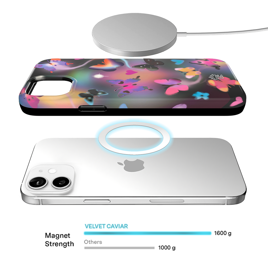 Aurora Butterfly iPhone Case