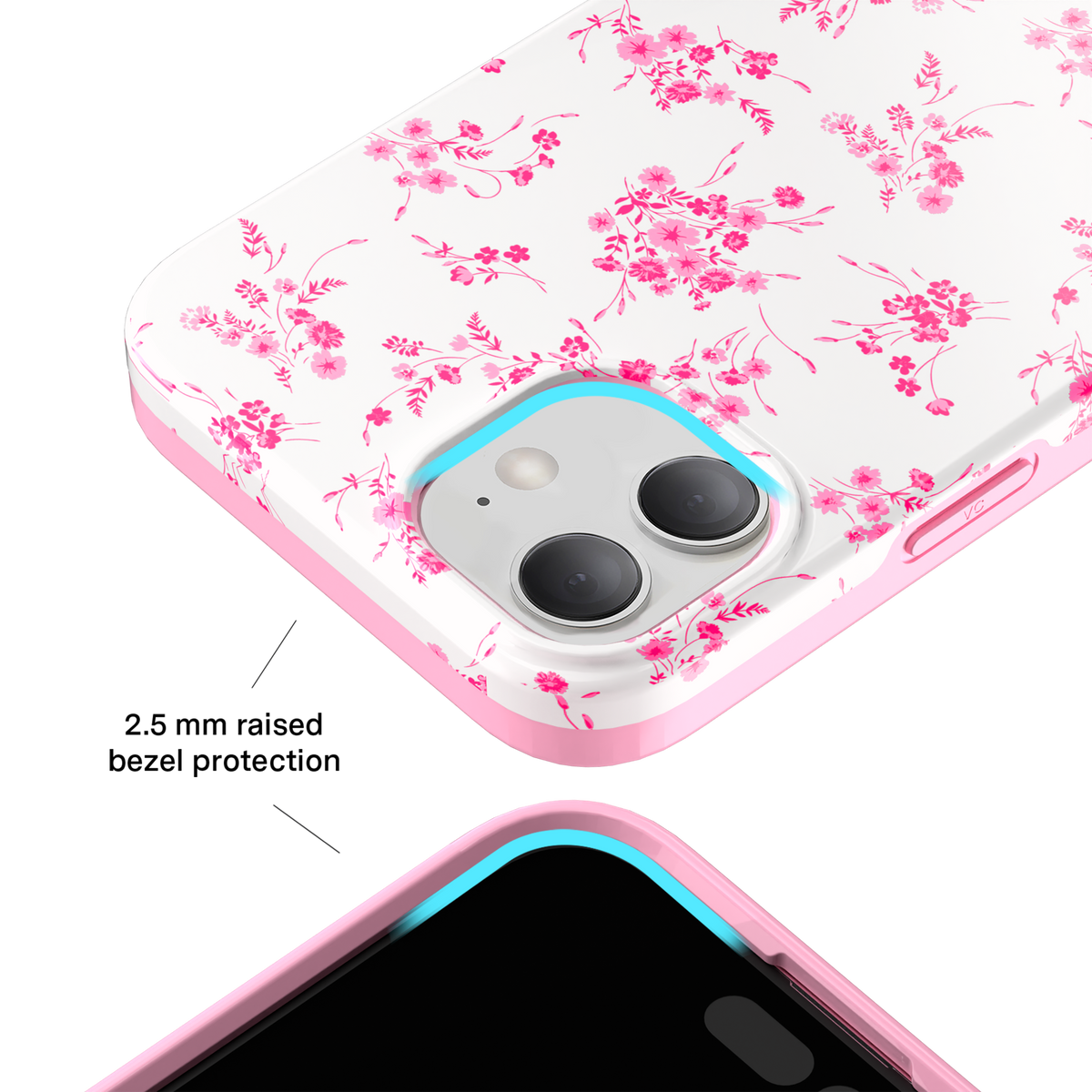 French Rose Floral iPhone Case