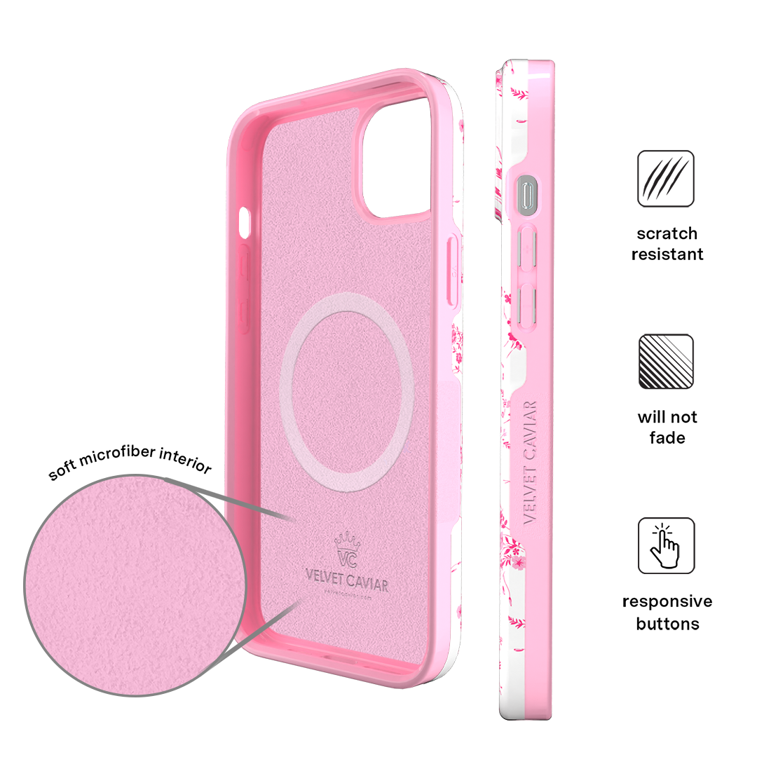 French Rose Floral iPhone Case