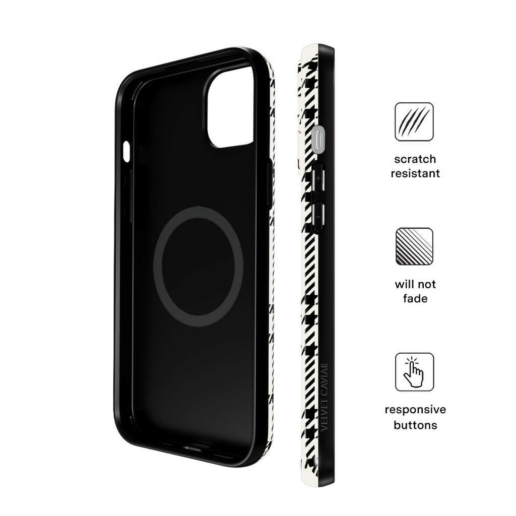 Houndstooth Sweater iPhone Case