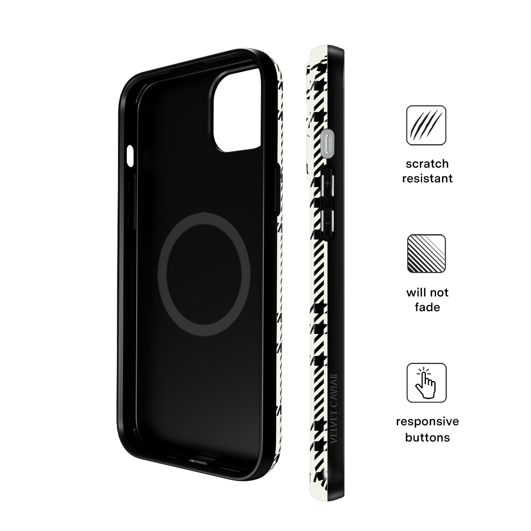 Houndstooth Sweater iPhone Case