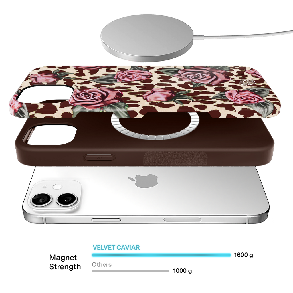Rosy Leopard iPhone Case