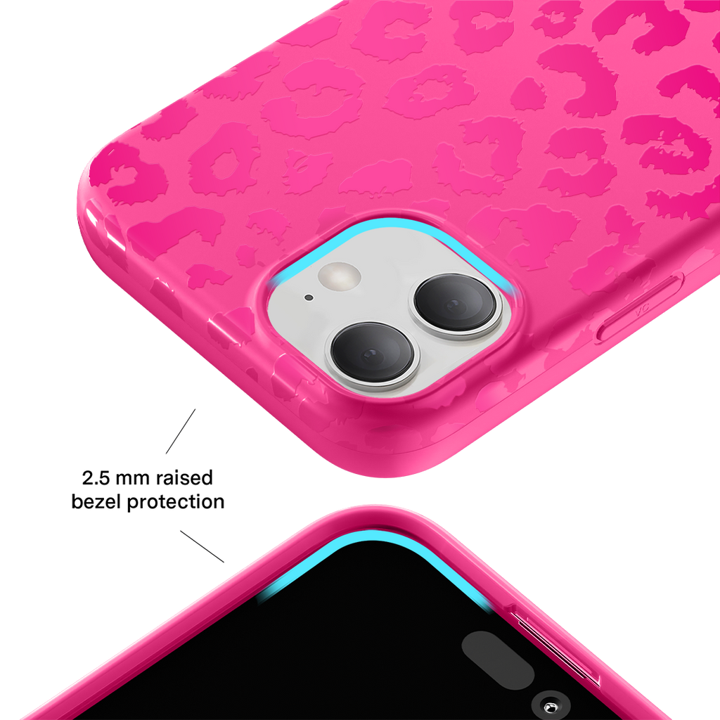 Even Hotter Pink Leopard iPhone Case