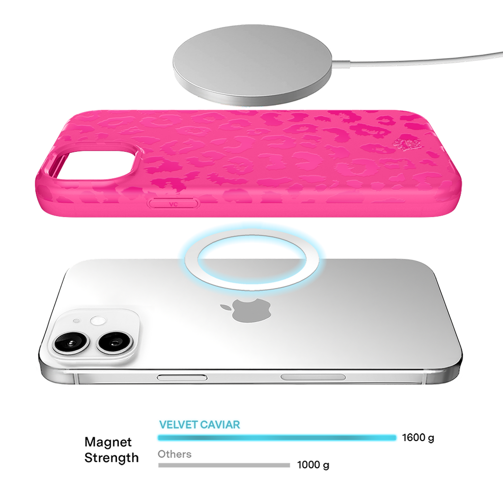 Even Hotter Pink Leopard iPhone Case