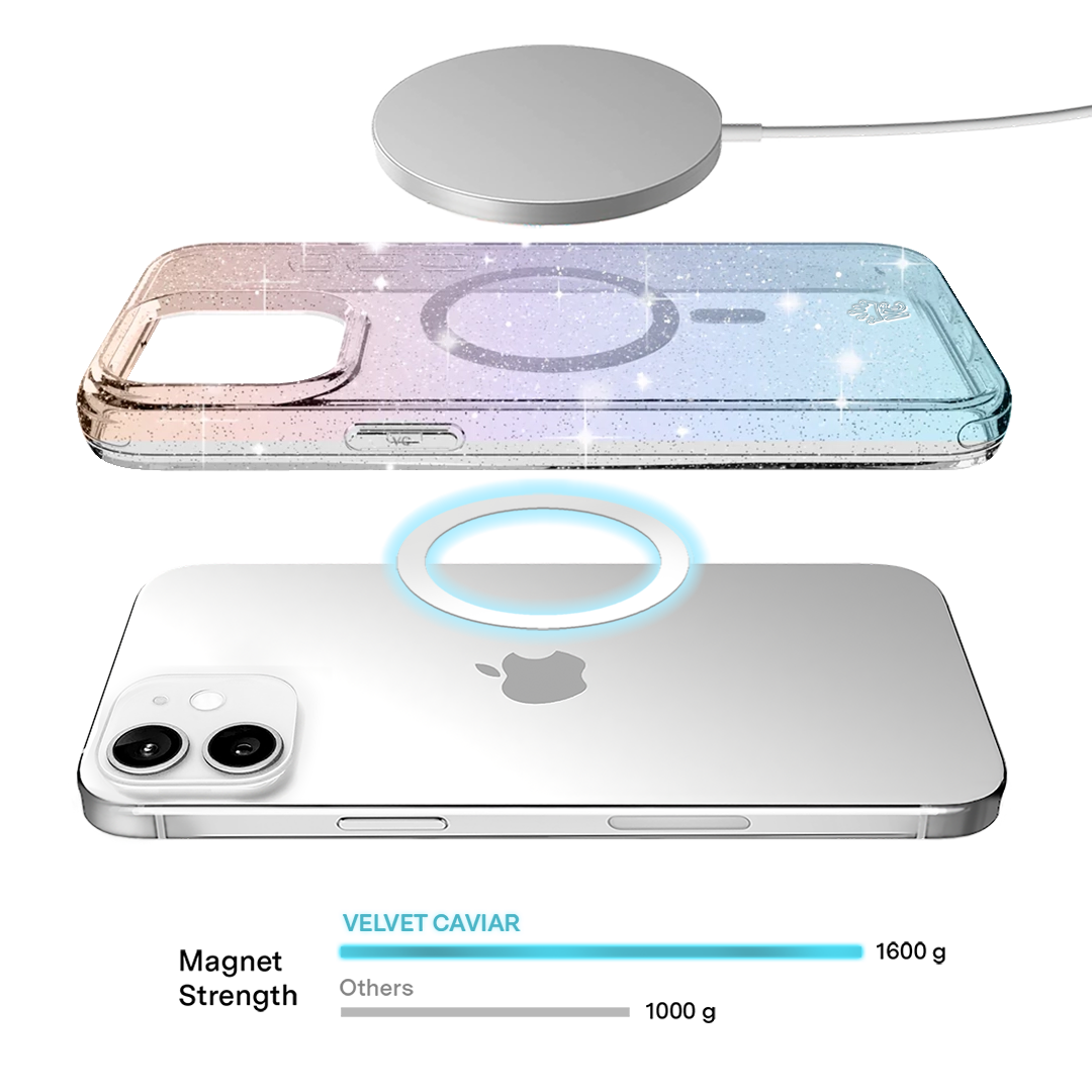 Ombre Stardust Glitter iPhone Case