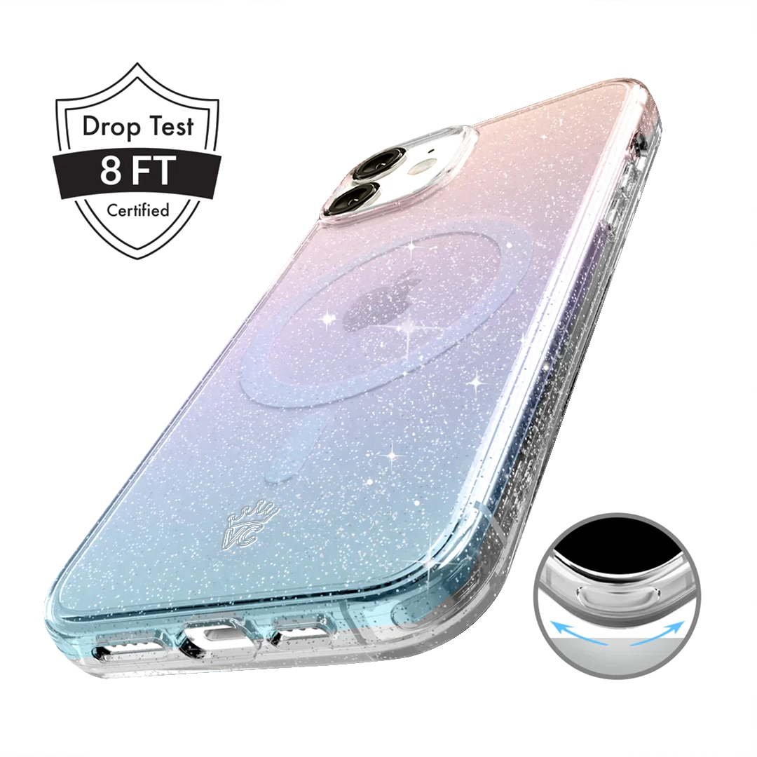 Ombre Stardust Glitter iPhone Case