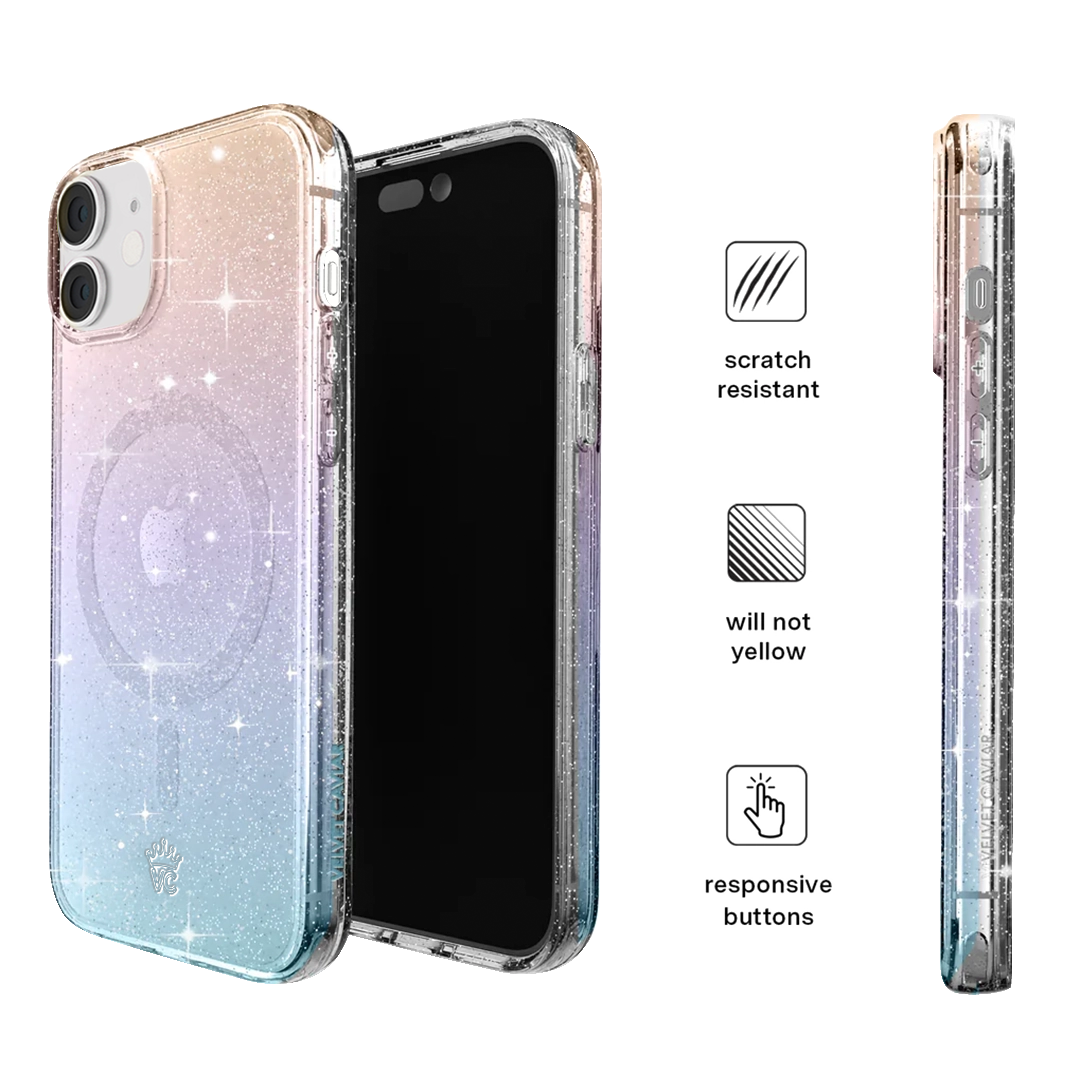 Ombre Stardust Glitter iPhone Case