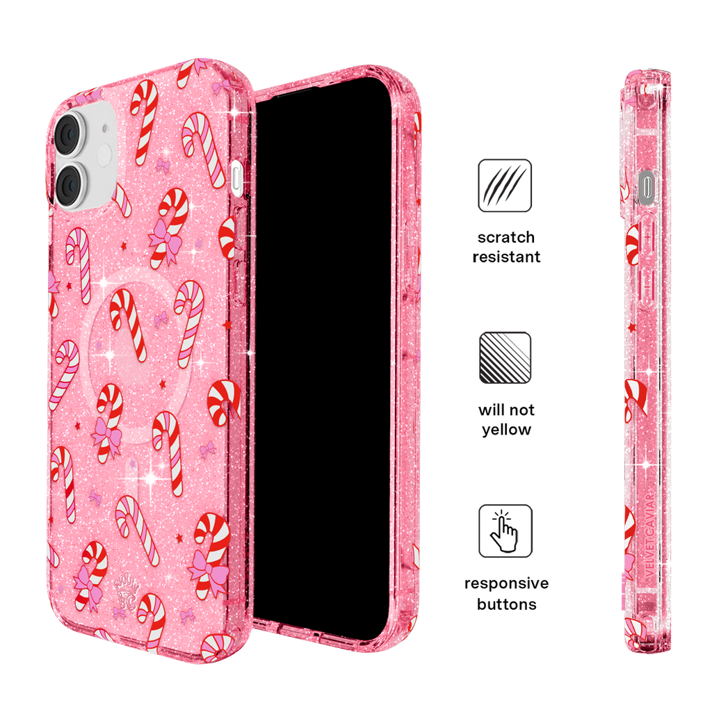 Pink Peppermint Princess iPhone Case