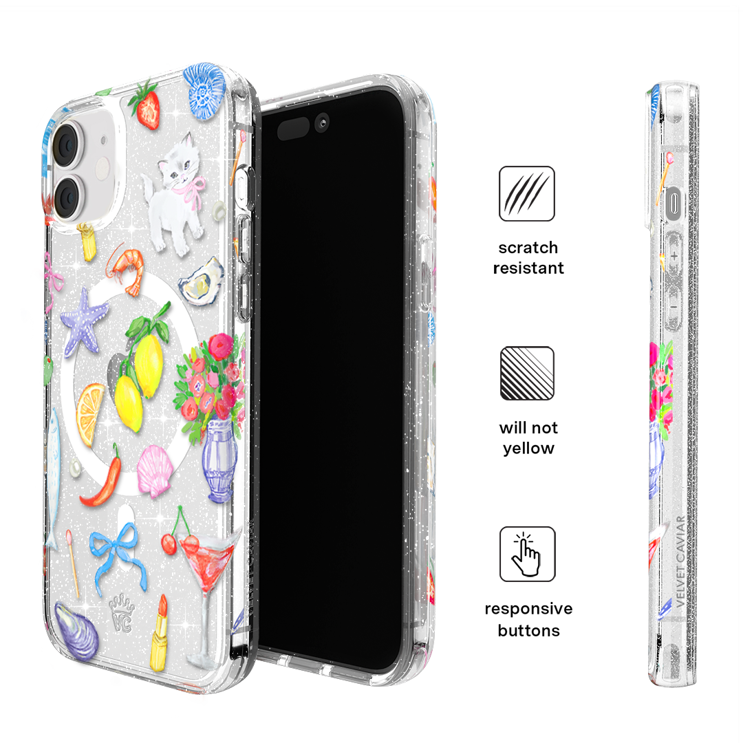 Dolce Vita Glitter iPhone Case