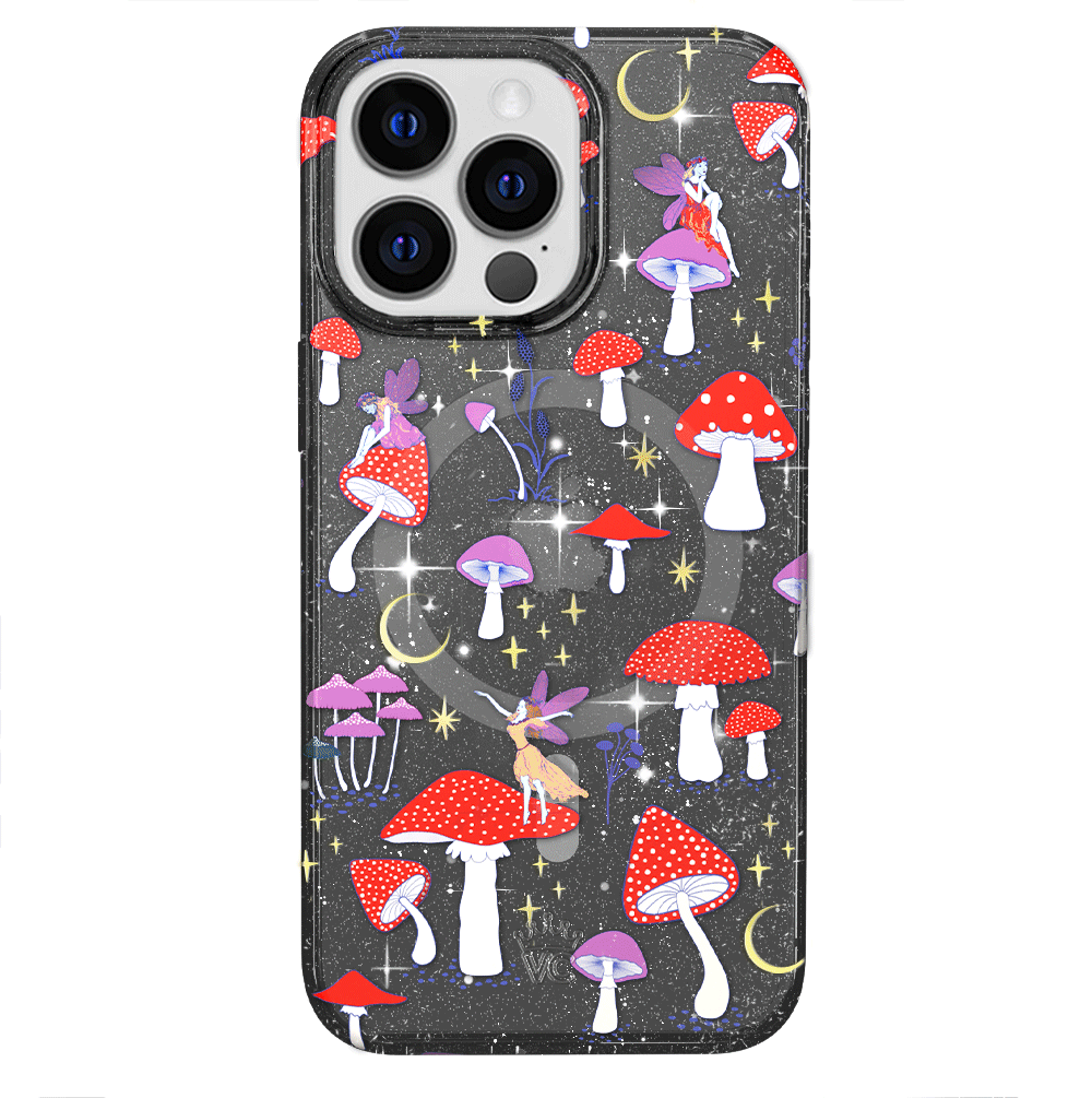 Mystic Mushrooms iPhone Case