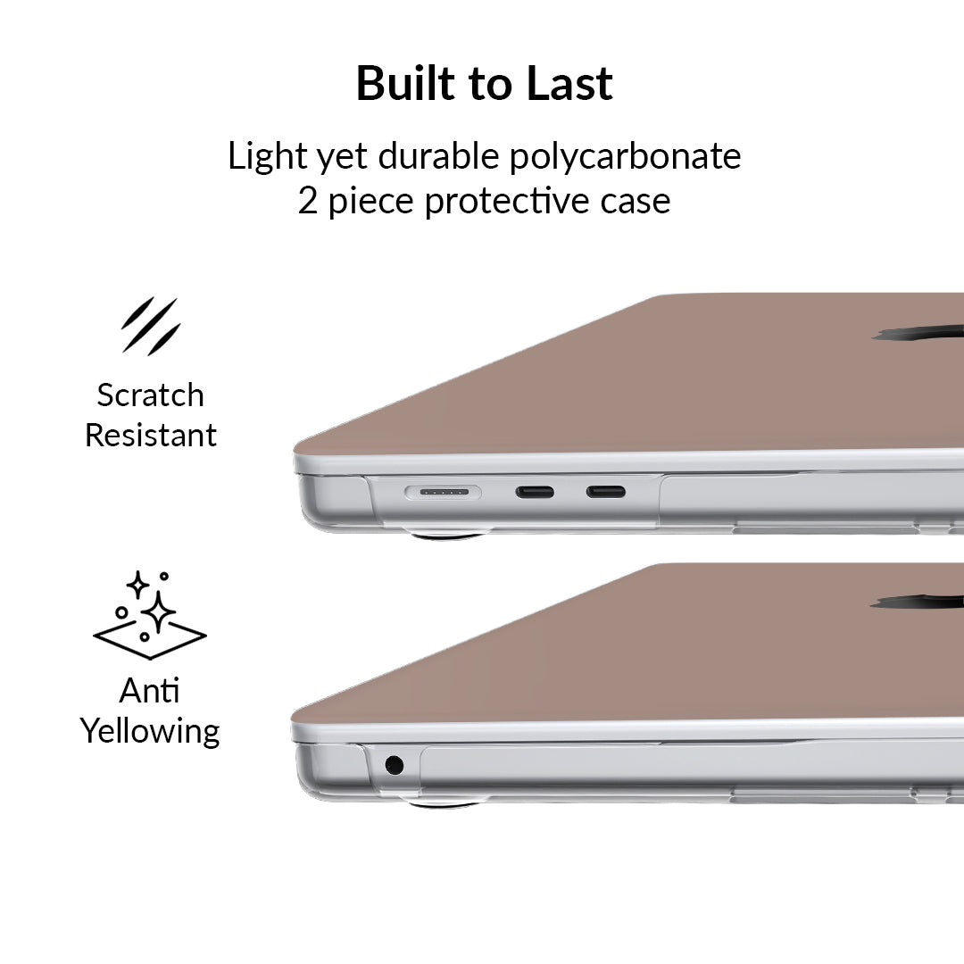 Cashmere Taupe MacBook Case