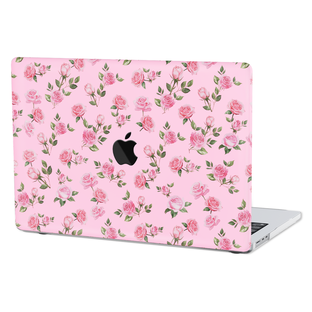 Baby Pink Roses MacBook Case