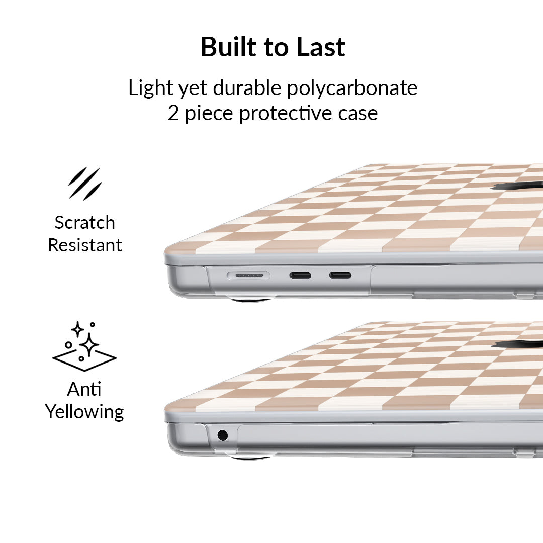 Nude Vibe Check MacBook Case