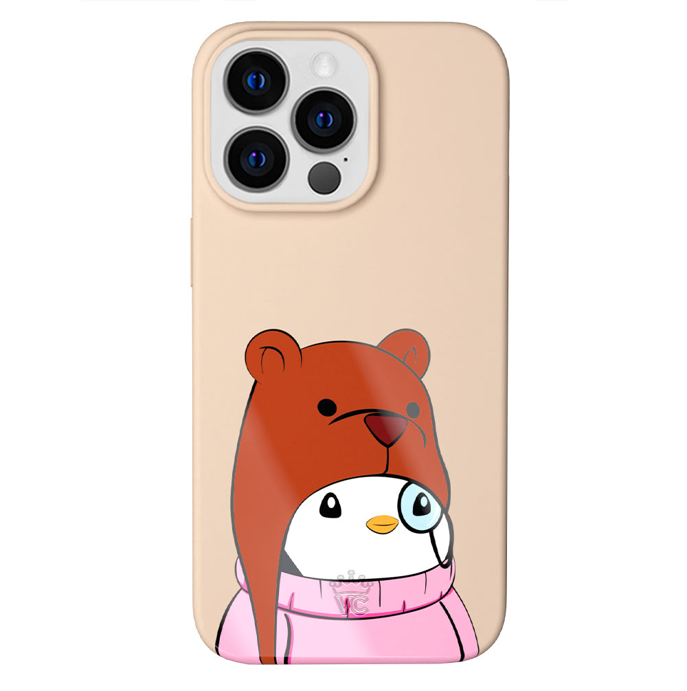 Pudgy Penguins Huddle Up iPhone Case