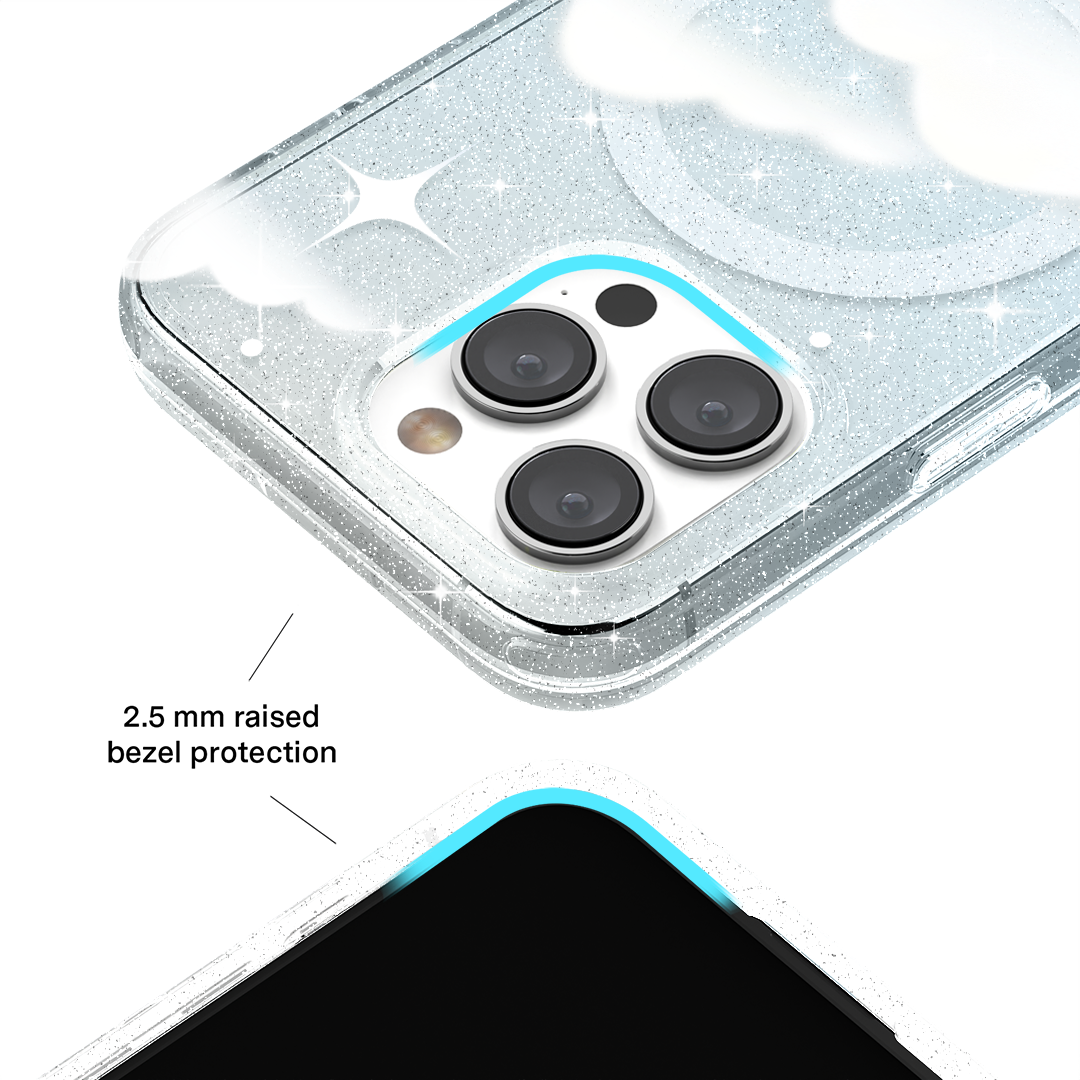 In the Clouds Stardust iPhone Case