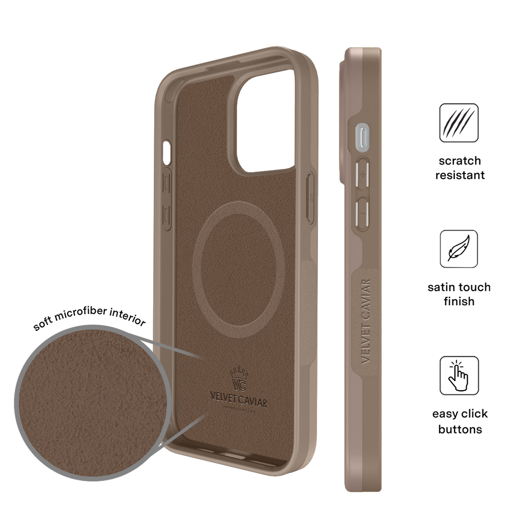 Cashmere Taupe iPhone Case