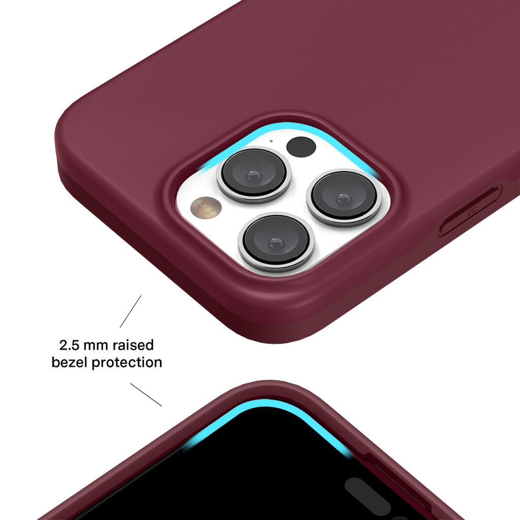 Burgundy 1990 iPhone Case