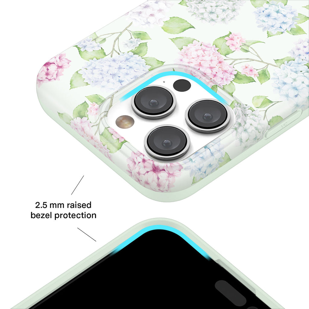 Hydrangea Floral iPhone Case