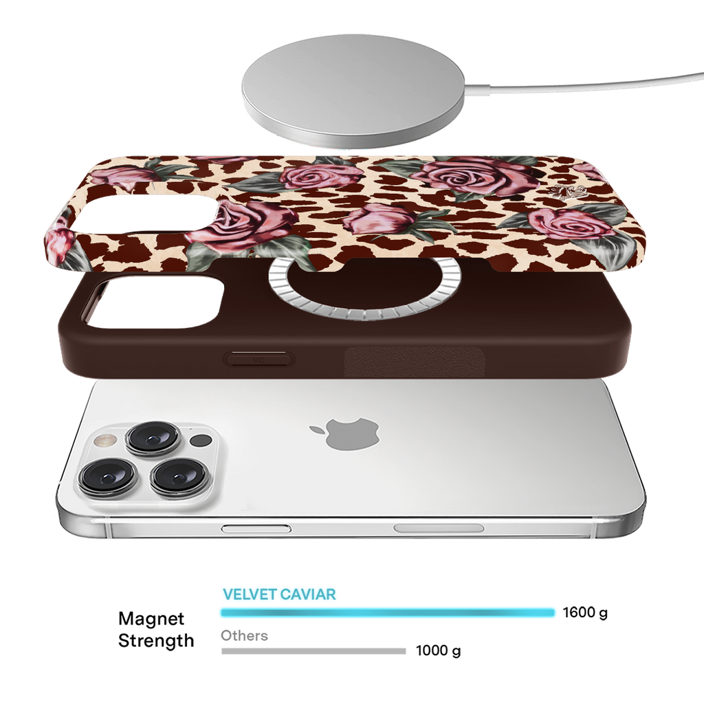 Rosy Leopard iPhone Case