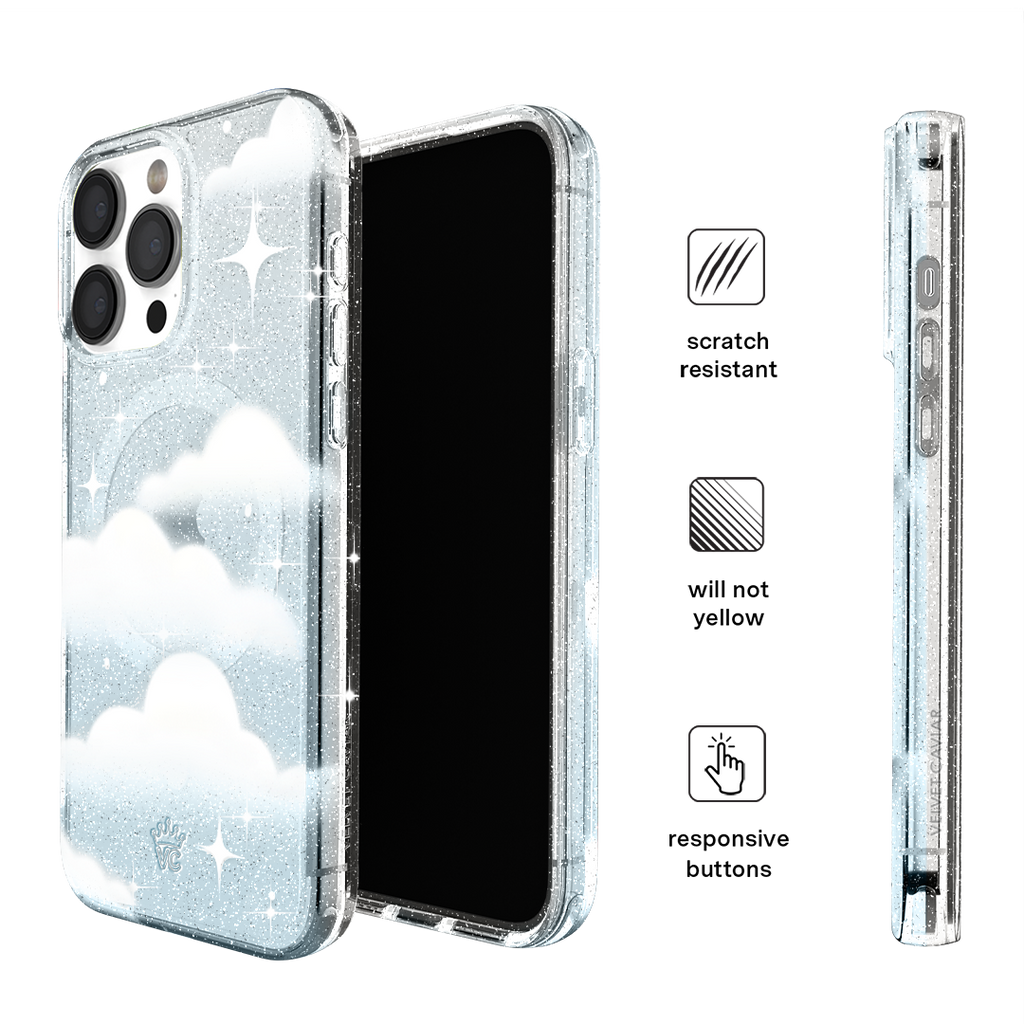 In the Clouds Stardust iPhone Case