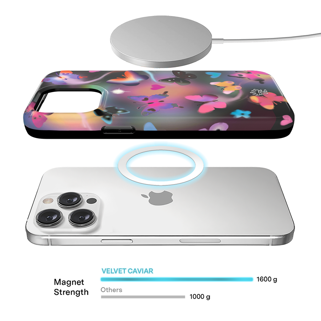 Aurora Butterfly iPhone Case