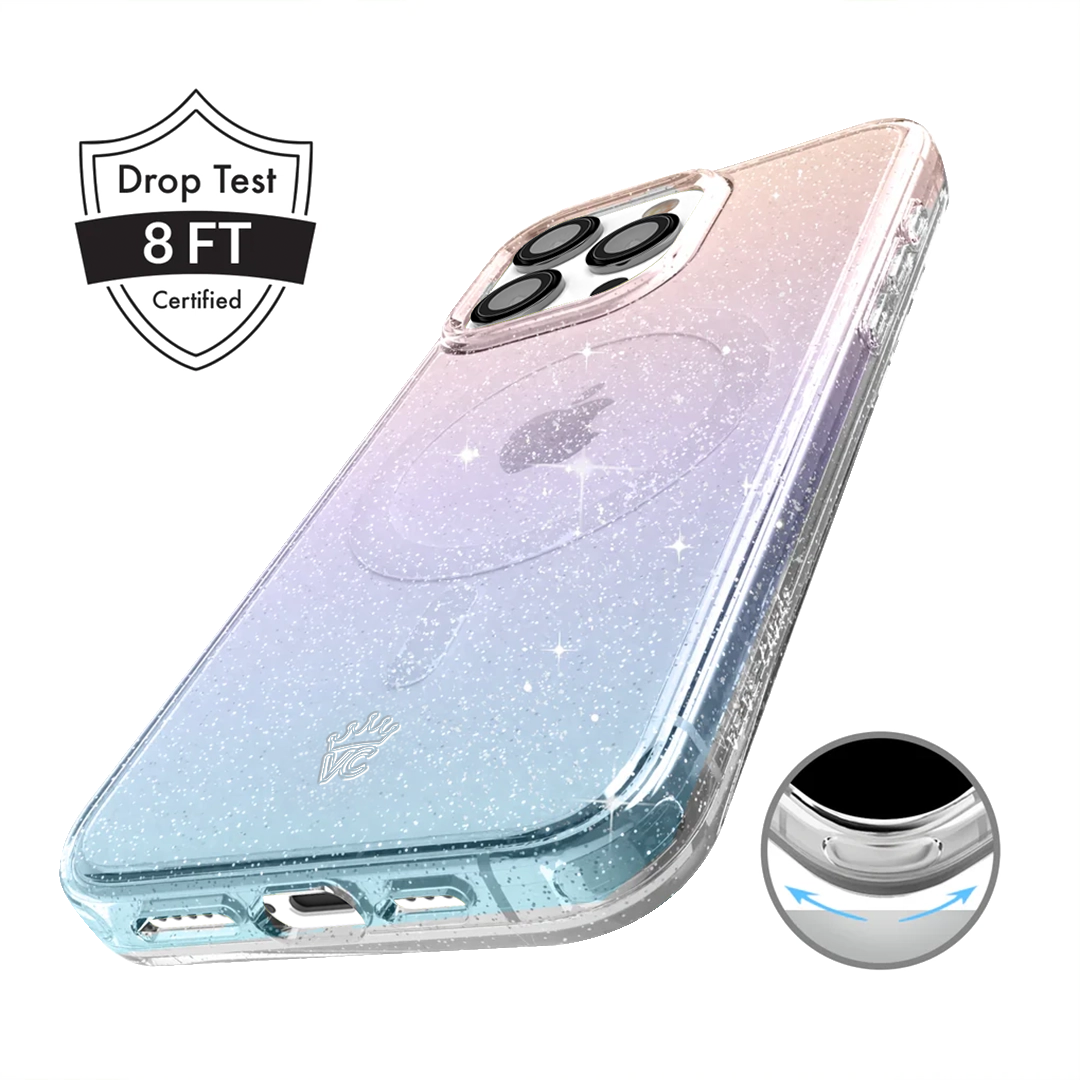 Ombre Stardust Glitter iPhone Case