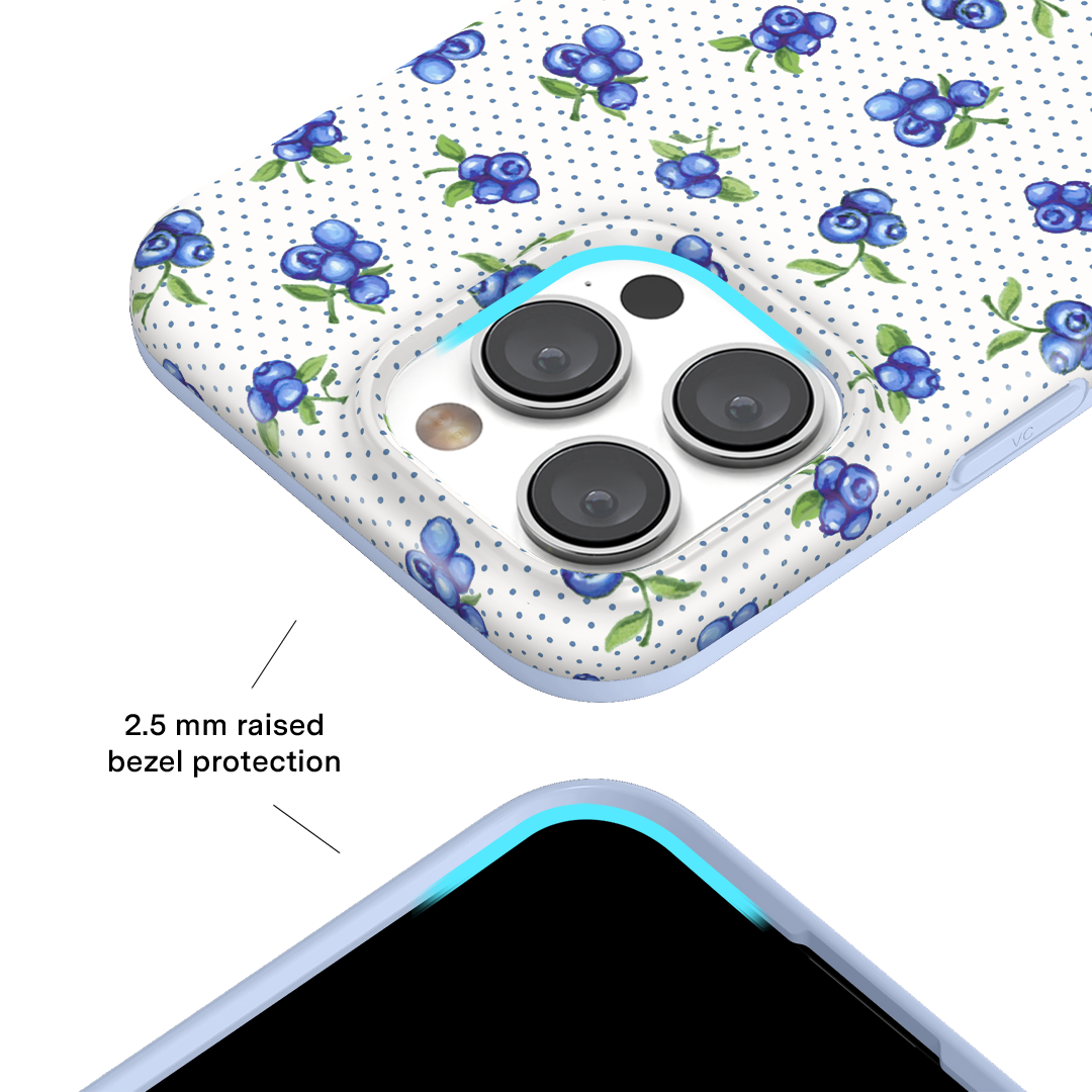 Blueberry Baby iPhone Case