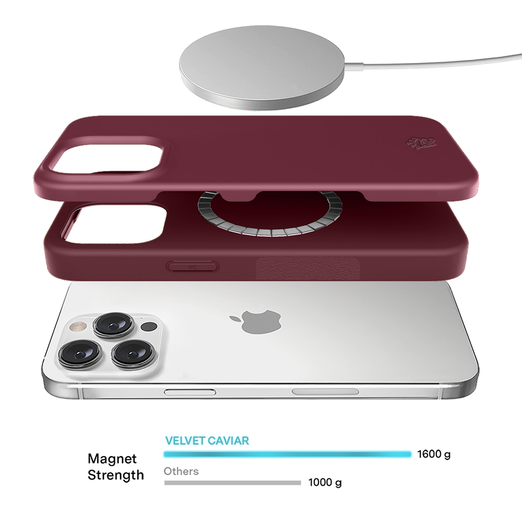 Burgundy 1990 iPhone Case