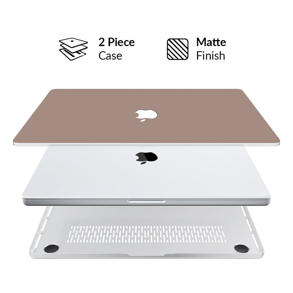 Cashmere Taupe MacBook Case
