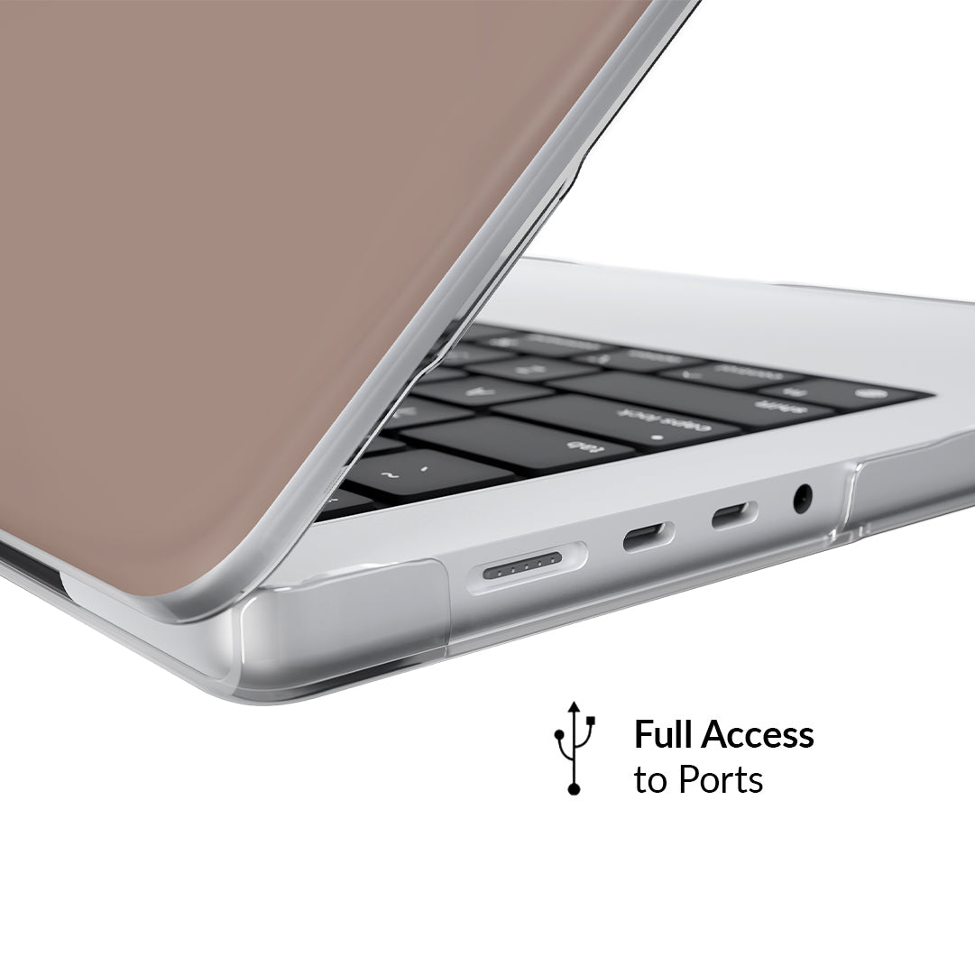 Cashmere Taupe MacBook Case