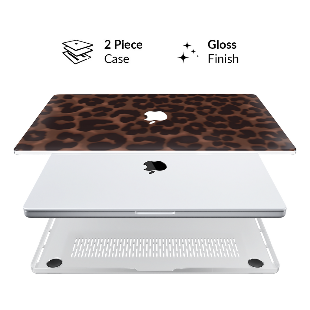 It Girl Leopard MacBook Case