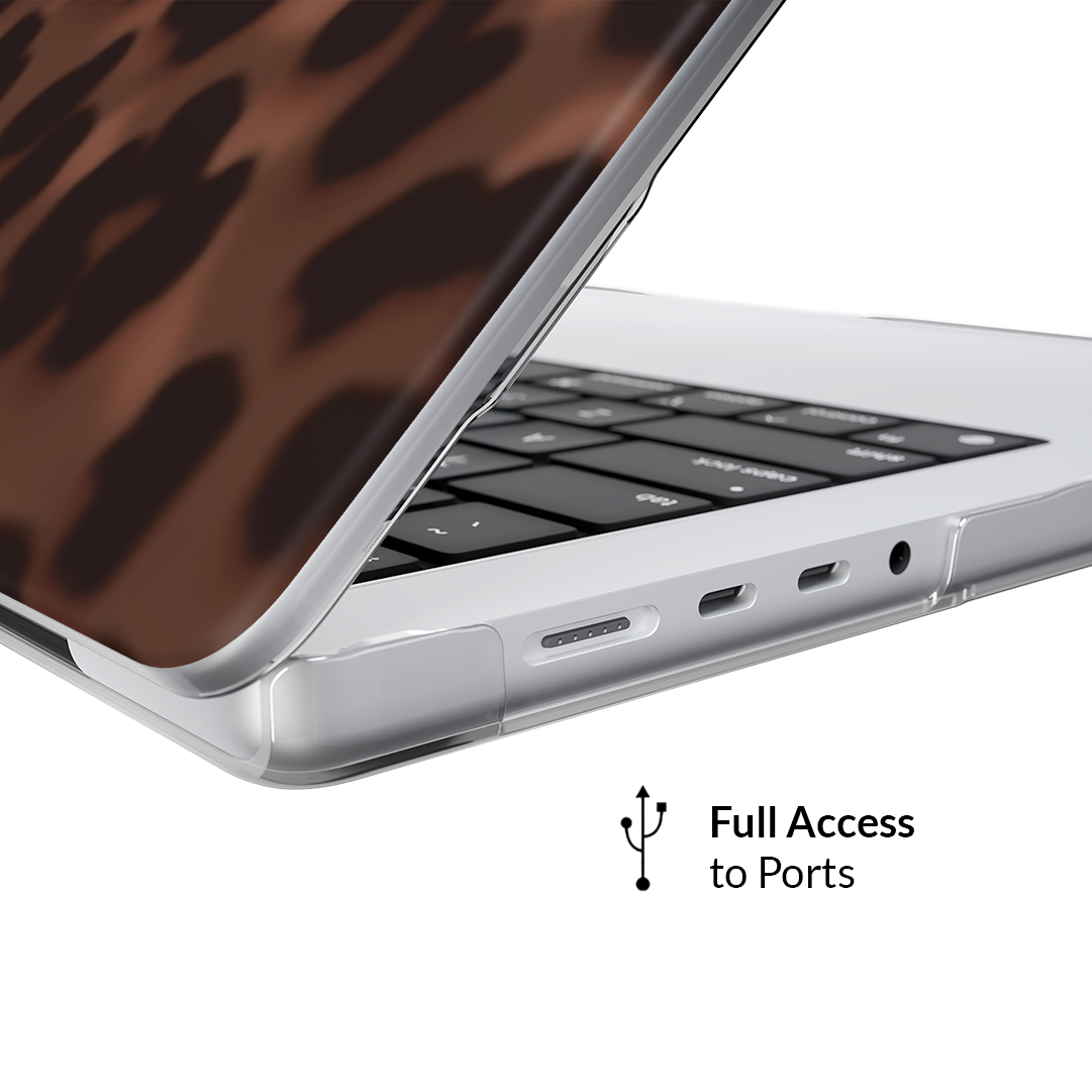 It Girl Leopard MacBook Case