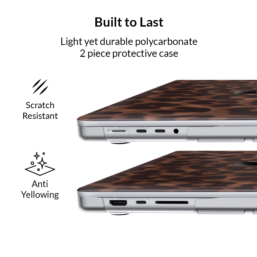 It Girl Leopard MacBook Case